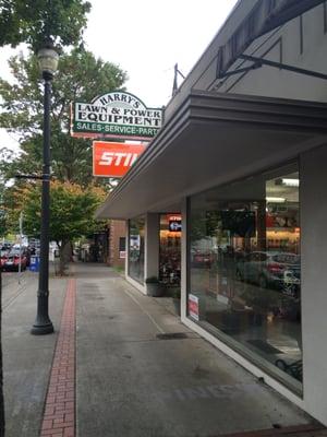 Storefront (sidewalk view)