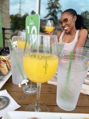 Mimosa and good company