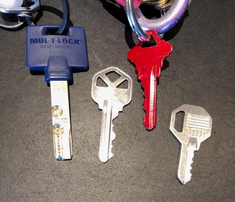 House & Lock Keys (needs duplicated)