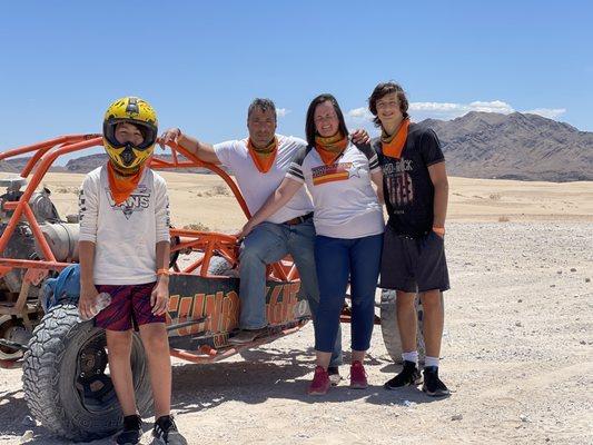 Dune buggy dessert tour