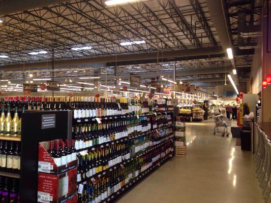 SuperMarket view from beer-garden.