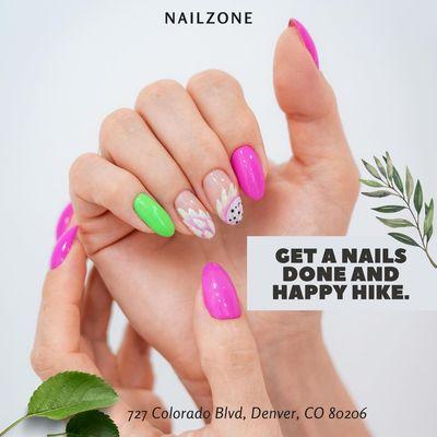 It's National Take a hike Day! ‍  Give it a hike for your nails. We're having Thanksgiving Special Deal until November 30th.