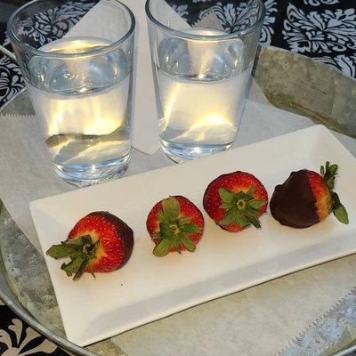 Chocolate covered strawberries