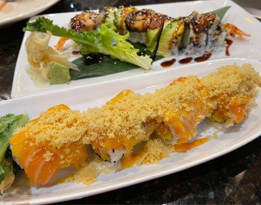 10. Dragon Roll - $14.95 11. Mango King Salmon Roll - $17.95