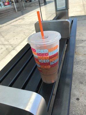 Medium Iced Dark Roast Hazelnut