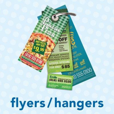 Flyers and Door Hangers