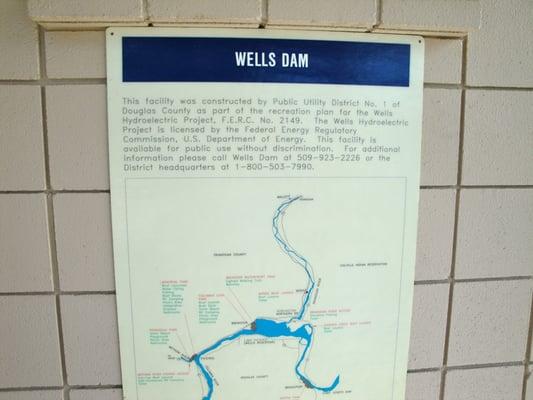 More information on the Wells Dam hydroelectric project, built in 1967