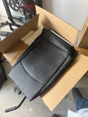 Seat cover and seat pad