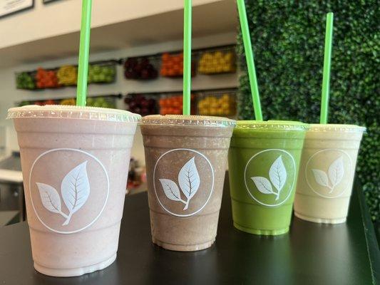 Plant-Based Protein Smoothies using Sprout Living Epic Protein, the cleanest protein powder you will find!