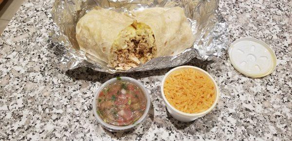 Burrito to go