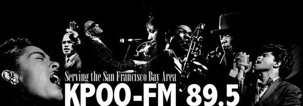 KPOO 89.5 FM non profit, non commercial, not a corporate station.  People's radio. A Sponsor of Berkeley World Music Festival.