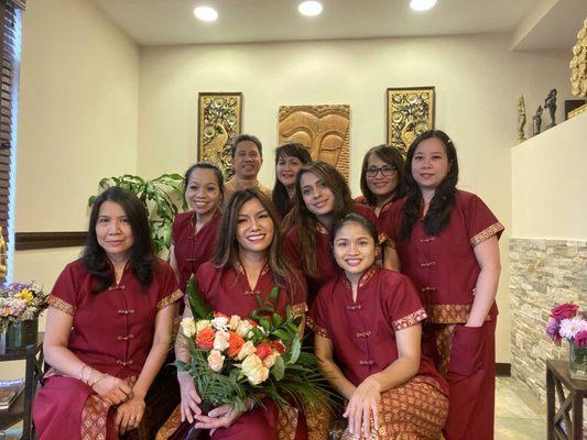 Champaka's friendly Thai Massage Team