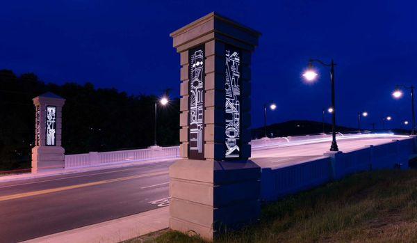 Franklin Bridge Columns, Roanoke VA