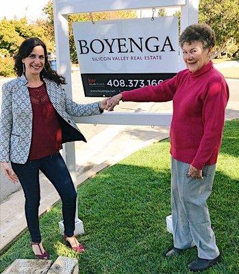 Another Happy Homeseller, Can you believe she is in her Nineties. #LosAltos #WeEngineerHappiness