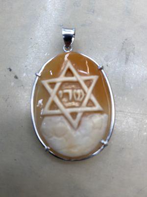 A very Rare Judaica Cameo for the Early 30's
I made the frame for it so I could be worn and Enjoyed for everyone to see