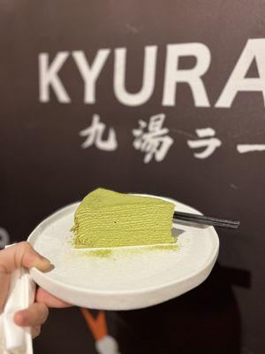 Matcha Crepe Cake