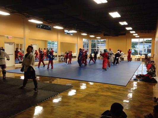 Class at the new Better Families Through Tae Kwon Do location.  Now also teaching MMA, Fitness Classes, Yoga and Taichi...