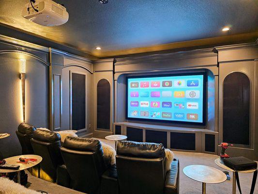 Home Theater installation in Park City Utah