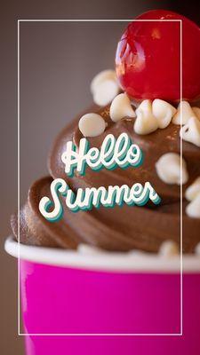 We love frozen yogurt all year around but there is something about summer at Nella's that just hits the spot!