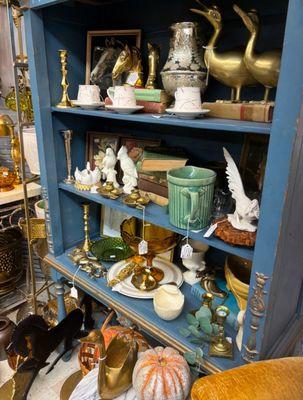 Eclectic vintage pieces