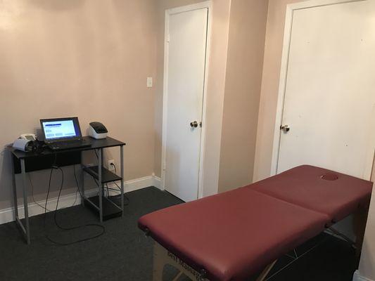 One of our treatment rooms.