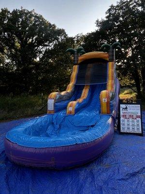 Waterslide slide rental