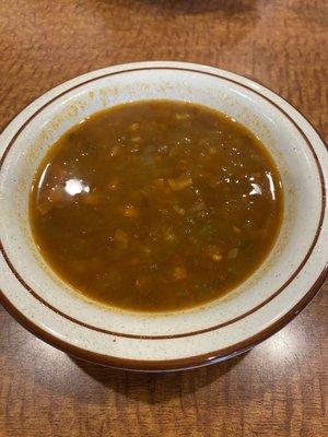 Bowl of Hearty Soup