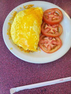 Cheese omelette