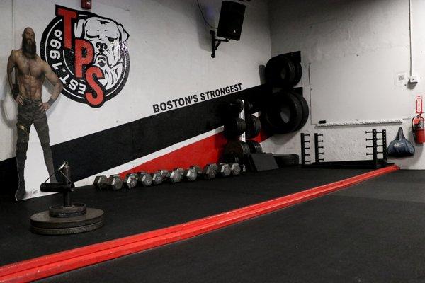 Personal Training Area: Deadlift Platform