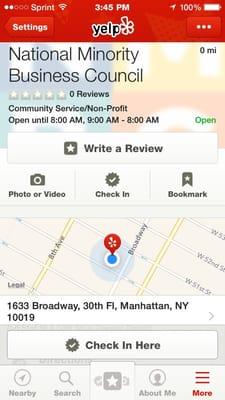 Find us on your Yelp App as well!