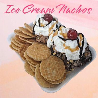 Our very yummy Ice-Cream Nachos!