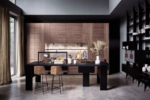 Intarsio Kitchen by @Garciacumini for @cesarkitchens Kitchen Renovation or Kitchen Remodeling in wood