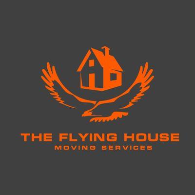 The Flying House Moving Services team is proud to present the company's logo