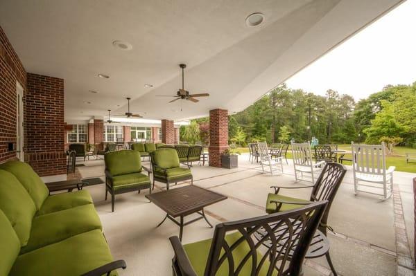 Back Patio at Scotia Hall