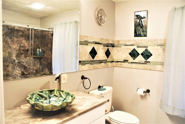 The handmade sink collection includes 3D Hawaiian designs like turtles, whales, and pineapples, as well as modern styles.