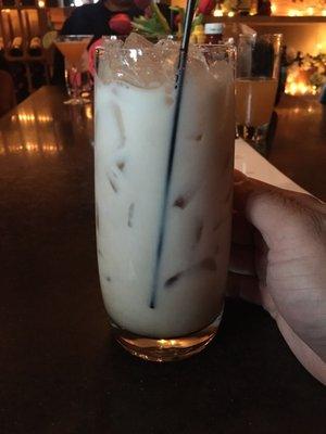 Iced Chai tea with Amaretto