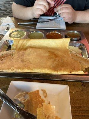 Chicken Tikka Dosa