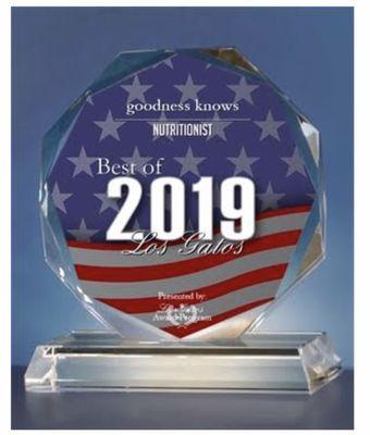 Awarded Best of 2019 Los Gatos