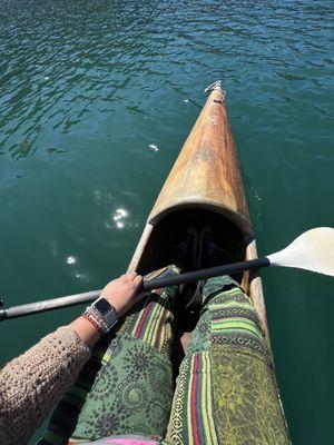 Outrigger canoe