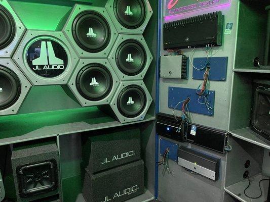 Sub listening room