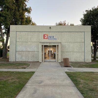 Dance building at Barbara Riley Center, Sep. 2021