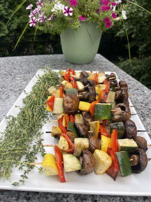 Vegetable Skewers