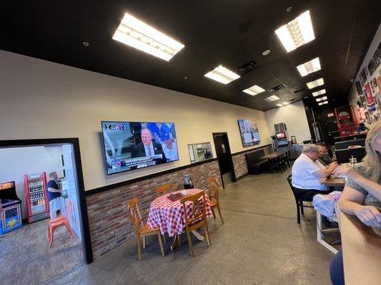 Dining area