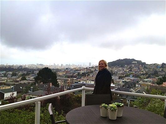 This is my store.  A view from Cole Valley.