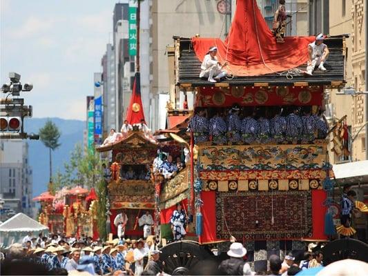 Gion Festival in Kyoto  祇園祭り