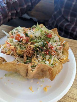 Chicken taco salad