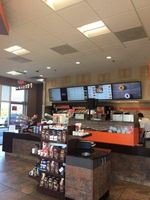 Dunkin' Donuts lobby