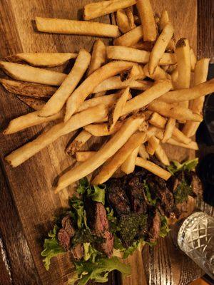 Skirt Steak + fries