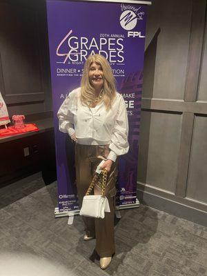 Attending Grapes for Grades Scholarship Foundation