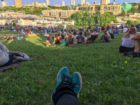 This could be your seat if you go check out the Skyline Music series.